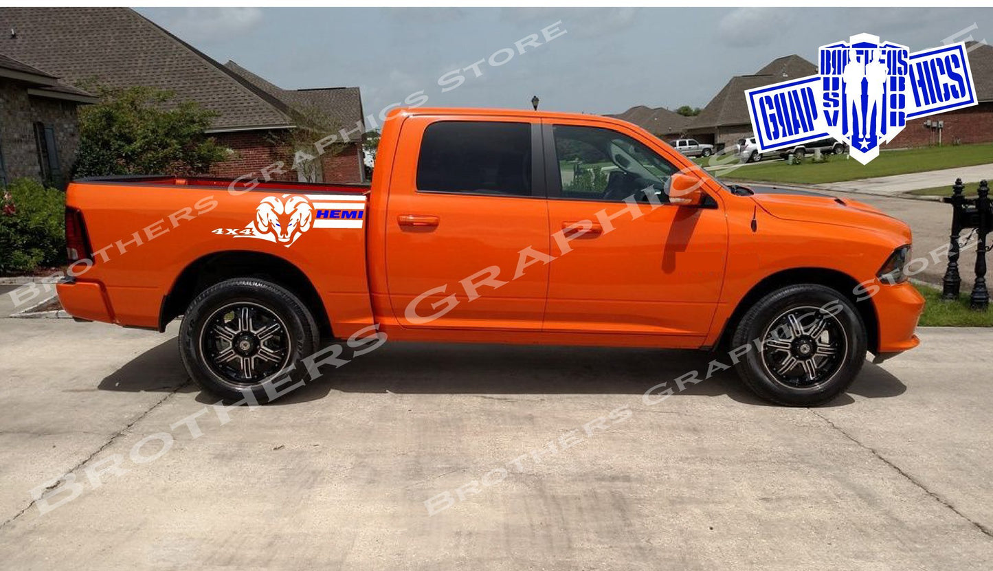 Ram 1500 stickers | Dodge Ram decals for trucks | Dodge stickers For Dodge Ram