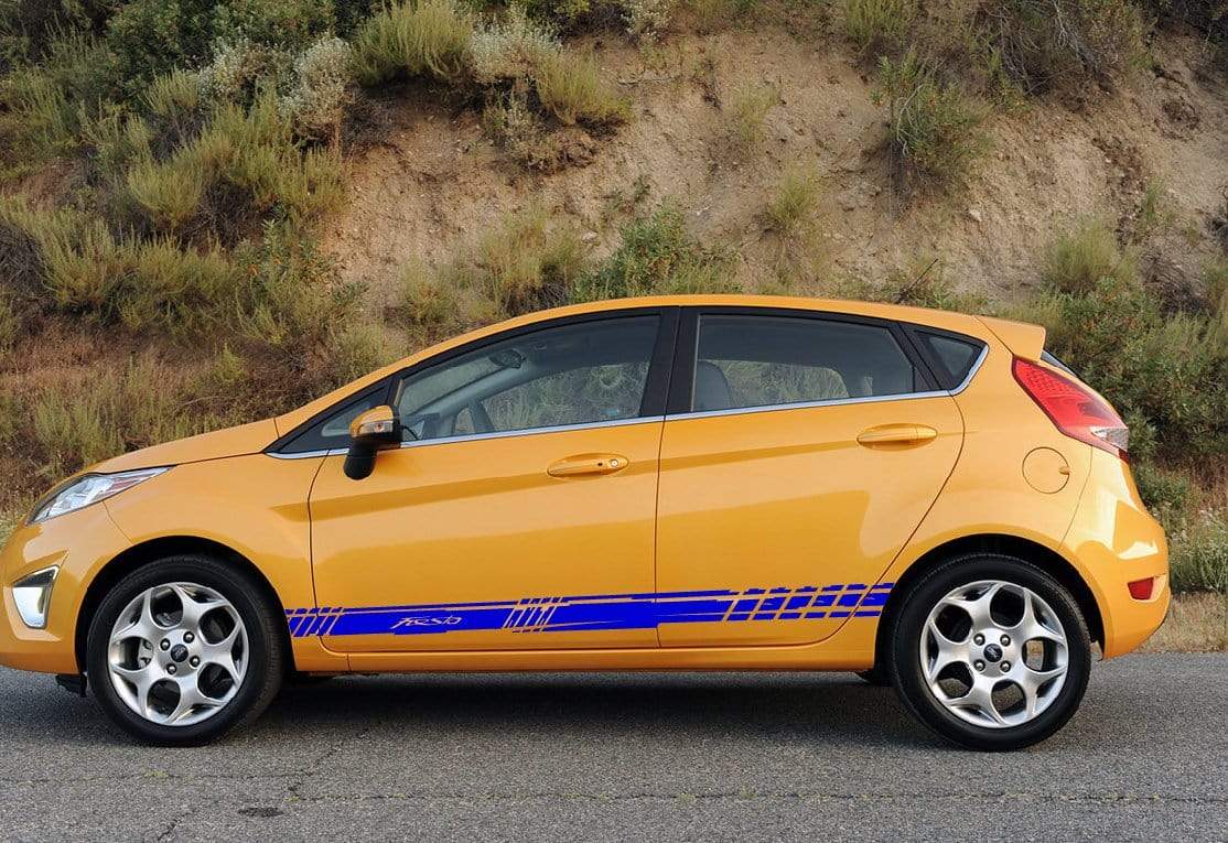 Premium Vinyl Stickers Compatible with Ford Fiesta Decorative car decals