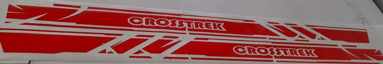 Vinyl Graphics Side Door Vinyl Decal Stripes Kit Graphics Custom for Subaru Crosstrek