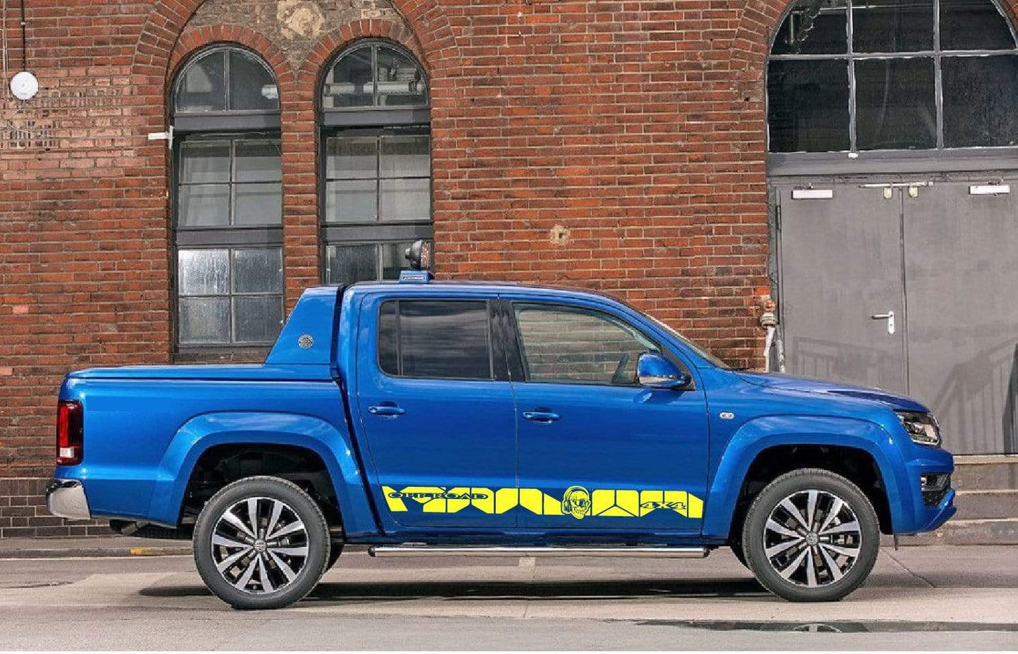 Skull Graphics for VW Amarok Stickers decal kit | Amarok Stickers