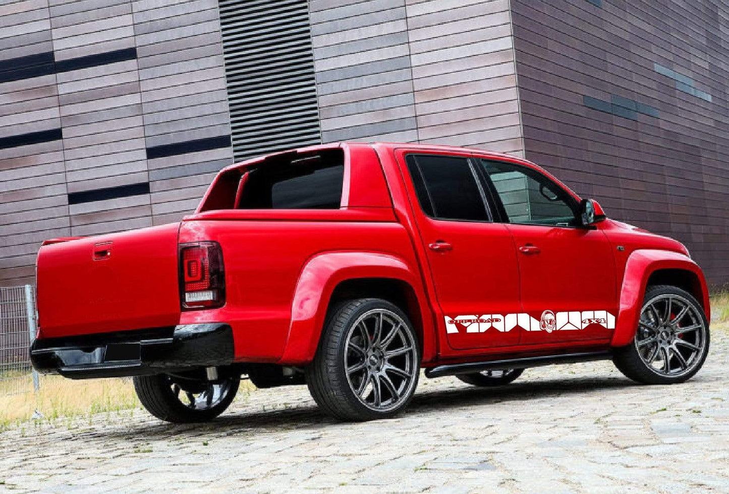 Skull Graphics for VW Amarok Stickers decal kit | Amarok Stickers