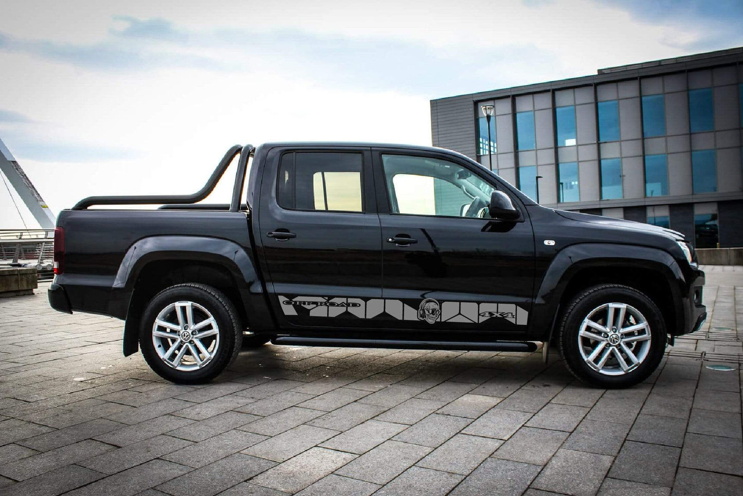 Skull Graphics for VW Amarok Stickers decal kit | Amarok Stickers