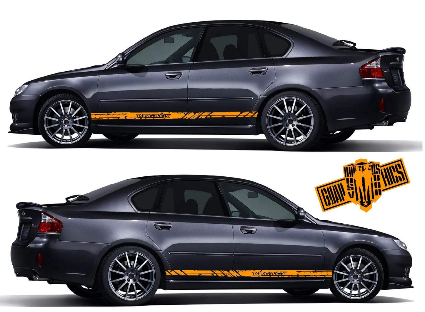Sport Decal Vinyl Stickers Special Graphics Made For Subaru Legacy - Brothers-Graphics