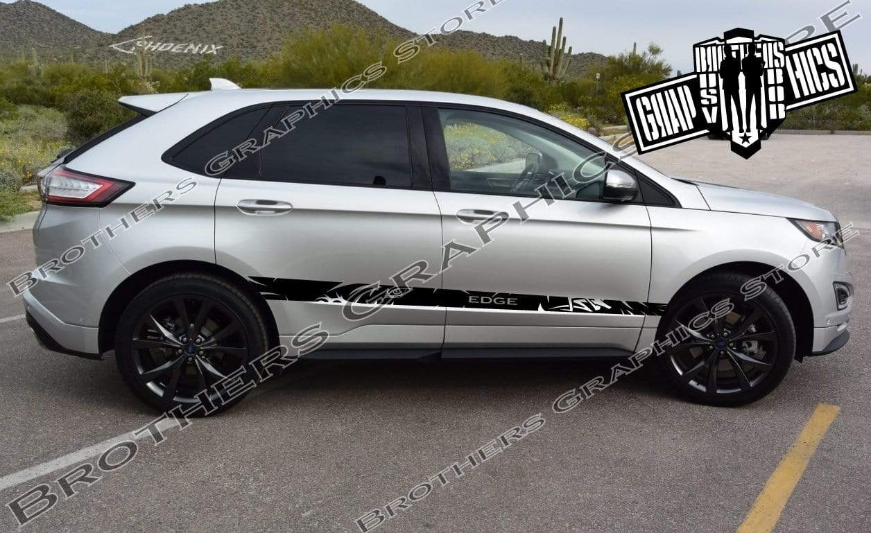 Premium Sticker Stripes Compatible With Ford Edge eye design