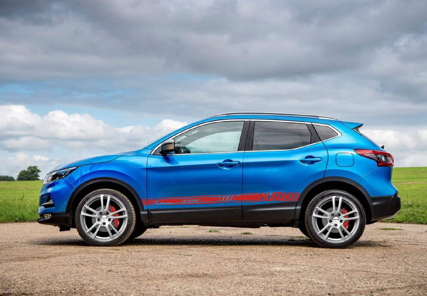 Truck decals Racing Stripes For Nissan Qashqai