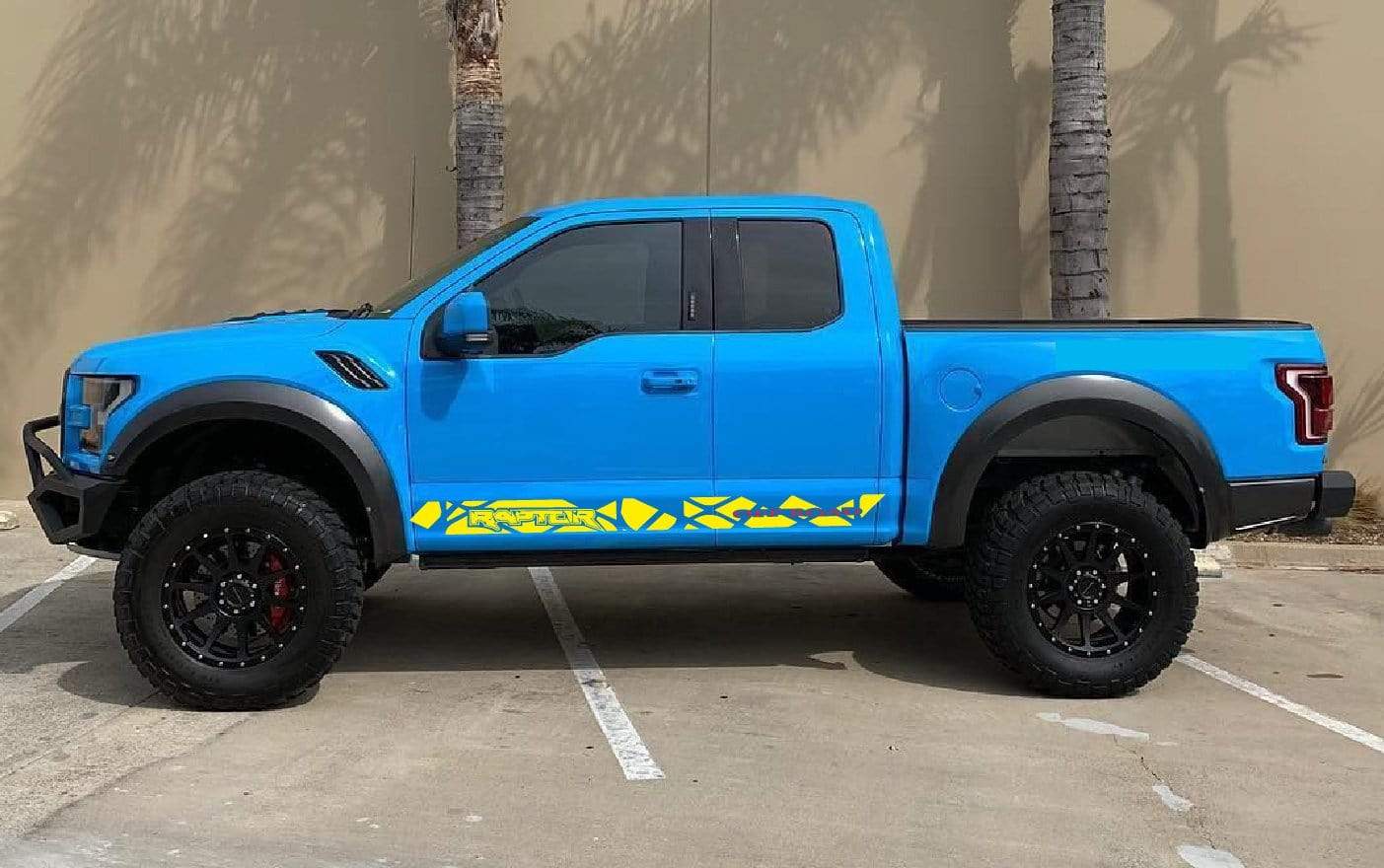 Unique Design 2 Color Decals For Ford F-150