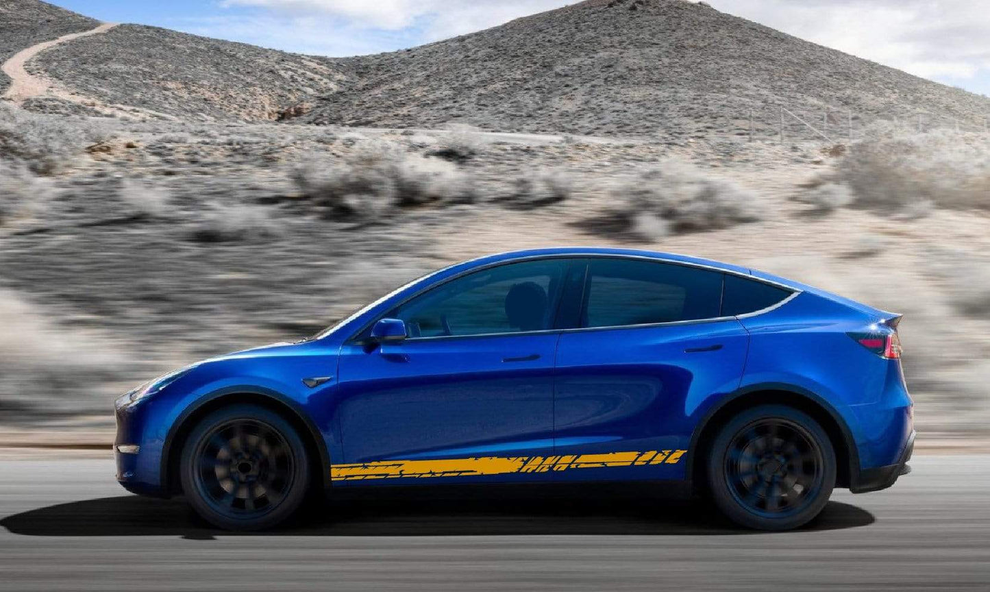 Unique Graphic For Tesla Model 3 | Model X Stickers | Model Y Stickers Tesla Model S decals