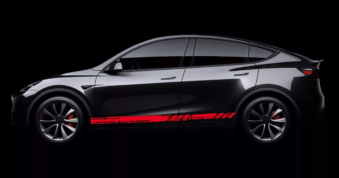 Unique Graphic For Tesla Model 3 | Model X Stickers | Model Y Stickers Tesla Model S decals