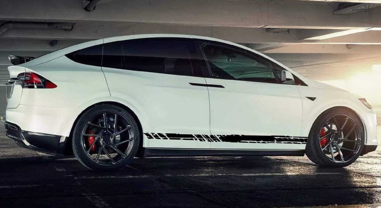 Unique Graphic For Tesla Model 3 | Model X Stickers | Model Y Stickers Tesla Model S decals