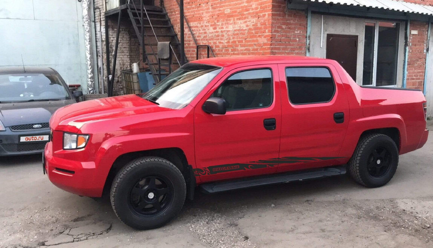 Vinyl Graphics Unique Line Graphics Vinyl Stickers Compatible With Honda Ridgeline