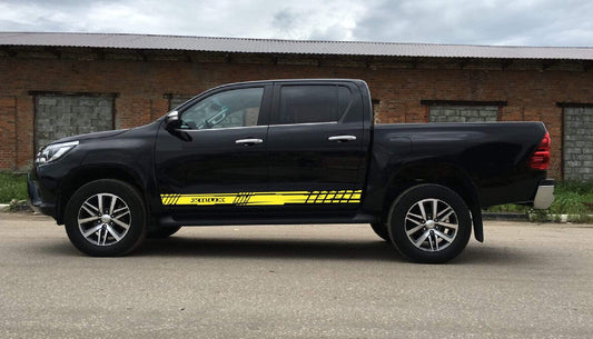 Vinyl Car Stickers for Toyota Hilux | Toyota Hilux graphic kit | Toyota Hilux decal kit