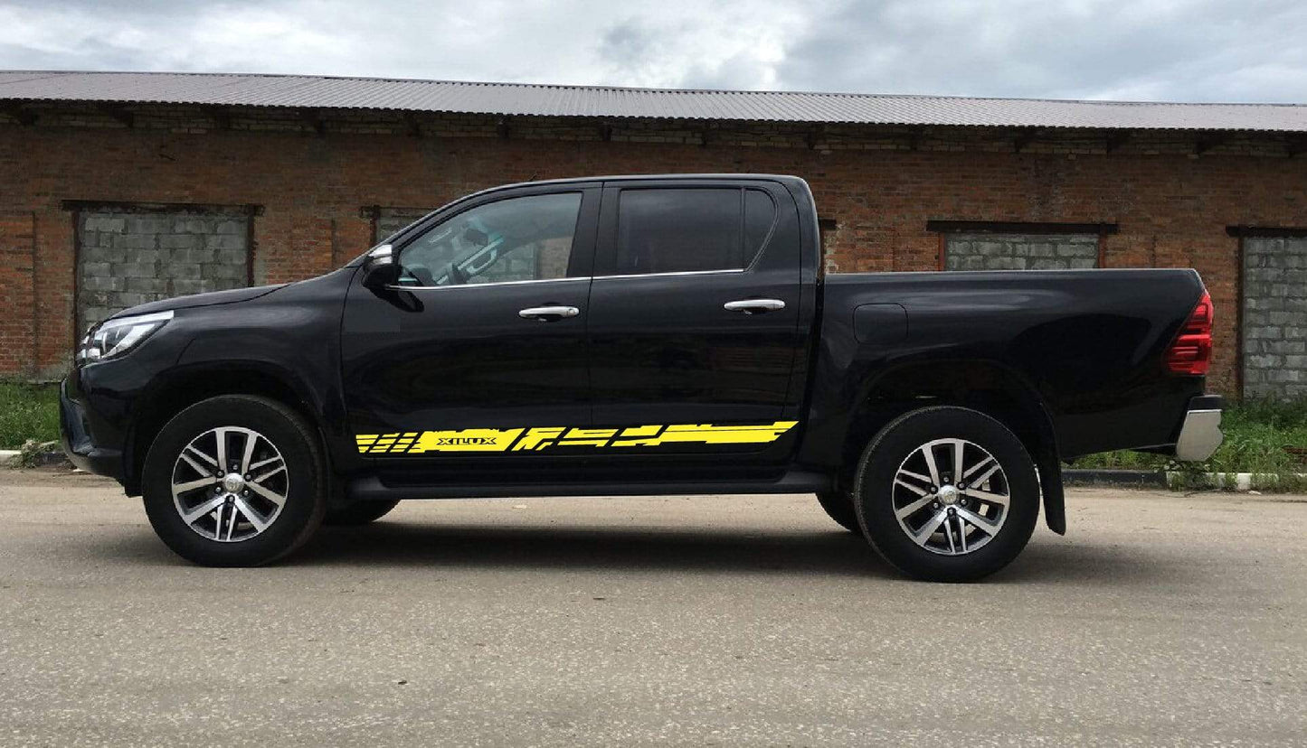 Vinyl Car Stickers for Toyota Hilux | Toyota Hilux sticker kit | Toyota Hilux decal kit