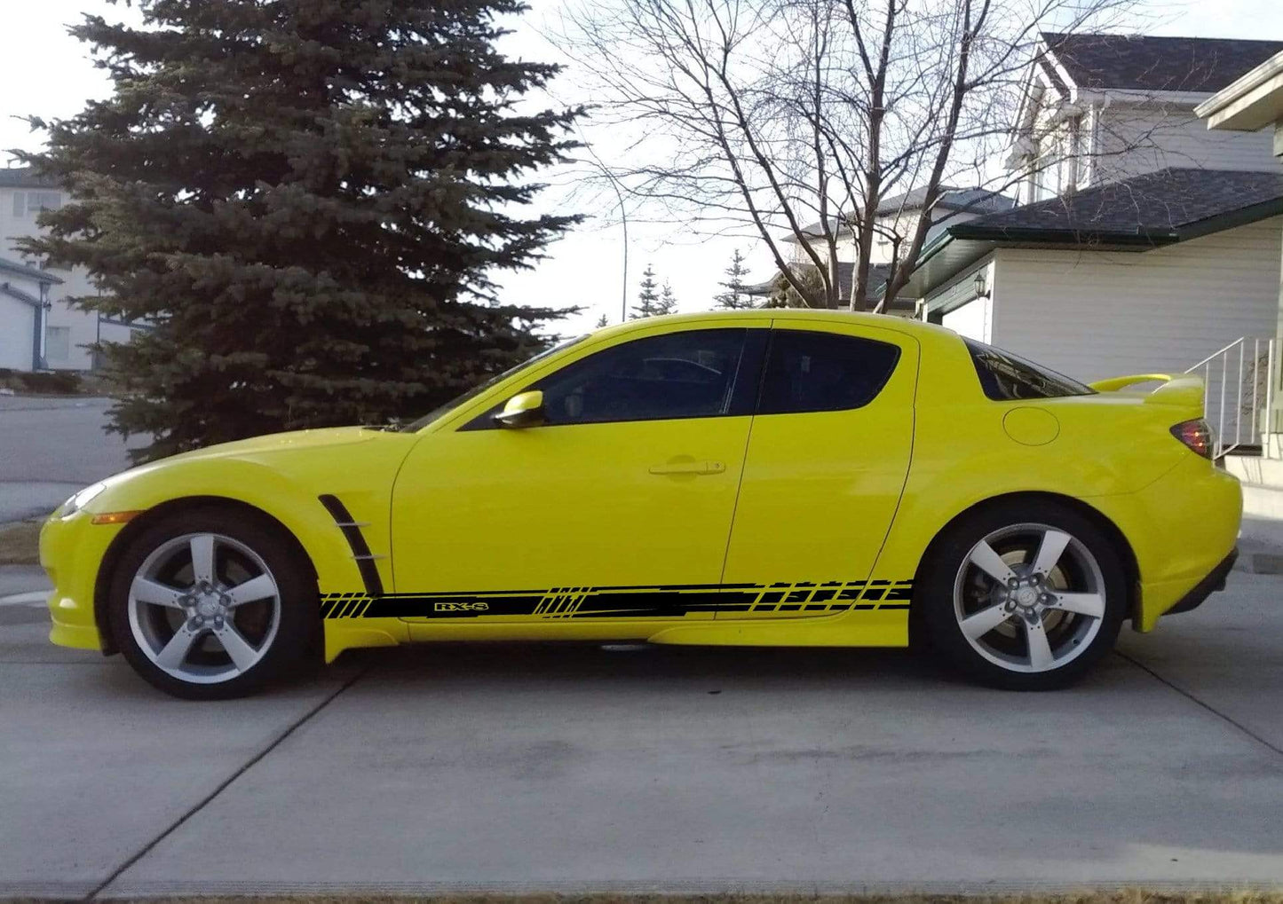 Premium Vinyl Stickers Compatible With Mazda RX-8 Stylish Exclusive stickers Custom Vinyl Stickers