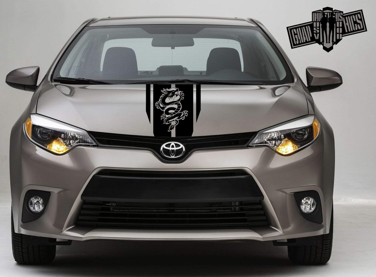 Vinyl Graphics Line Stripes For Toyota Corolla - Brothers-Graphics