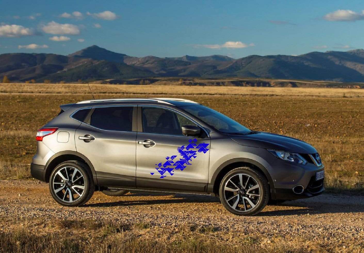 Vinyl Graphics Racing Stickers Unique Decals For Nissan Qashqai