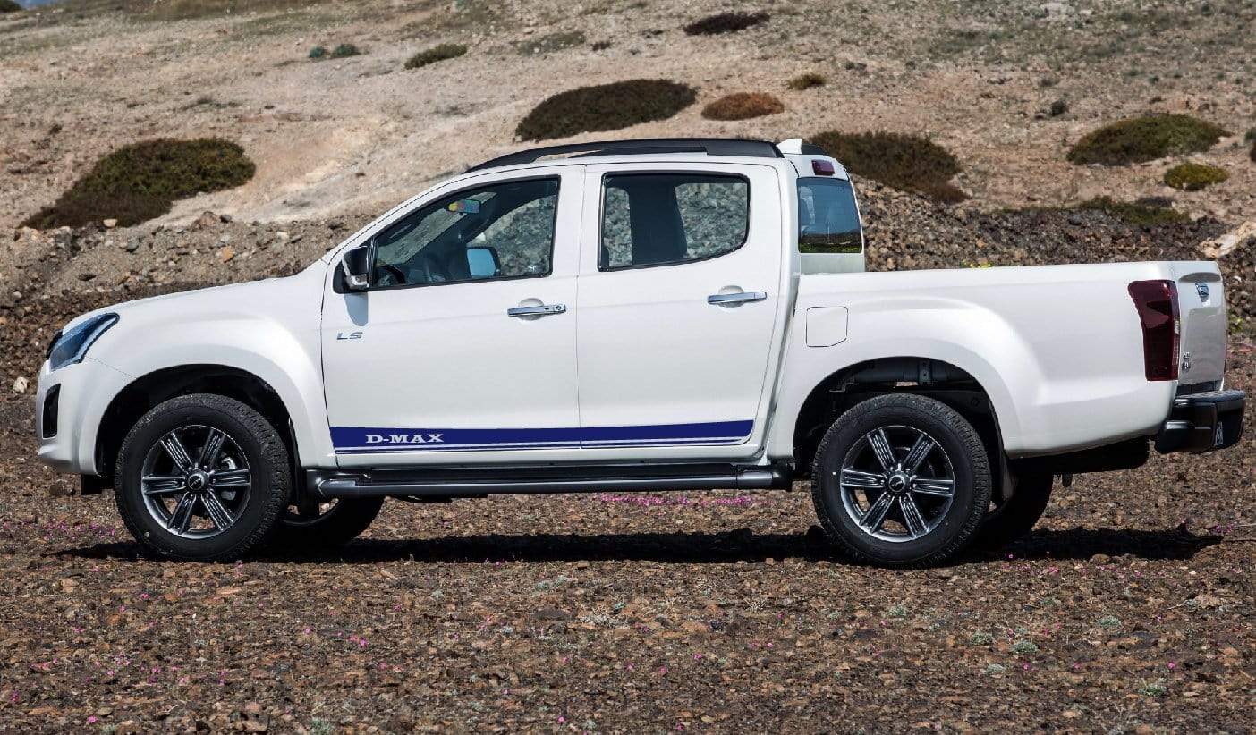 Vinyl Stickers beautiful line Graphics For Isuzu D-Max