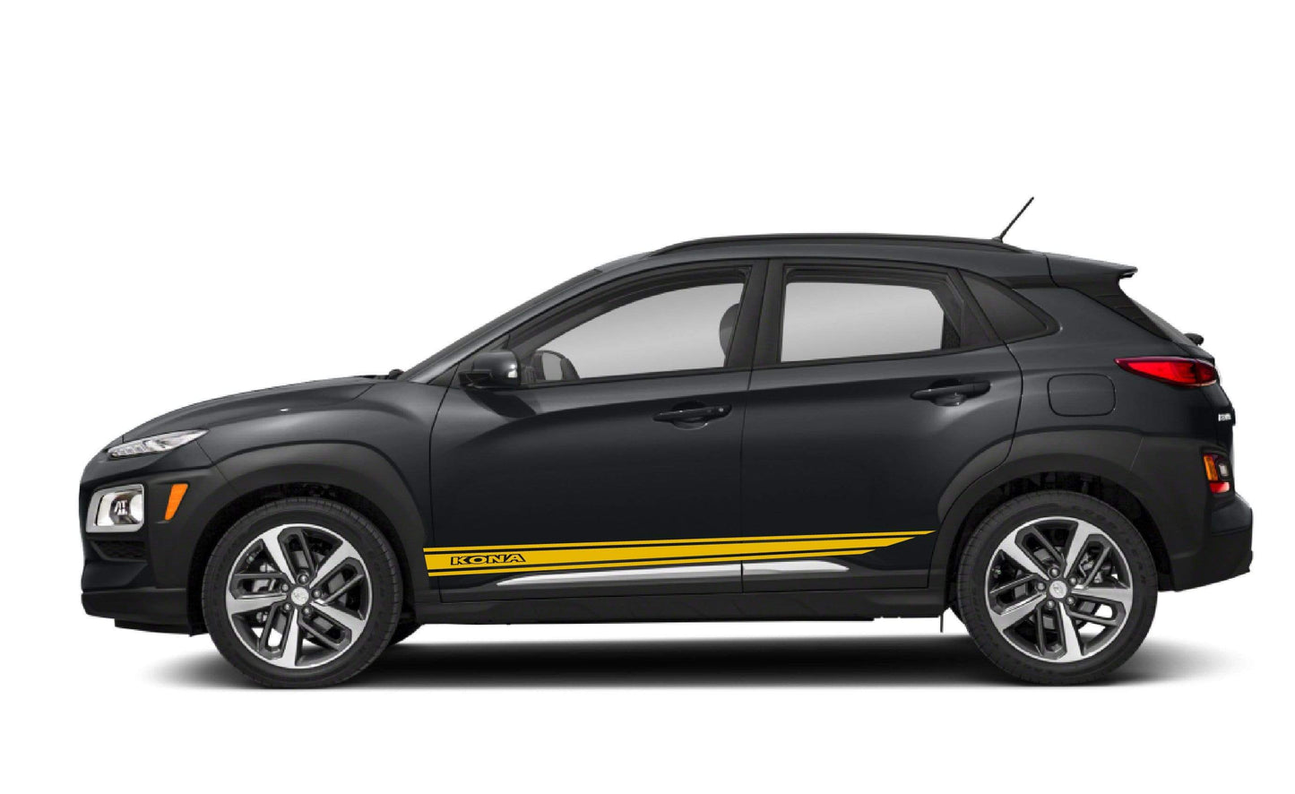 Premium Quality Vinyl Stickers Work with Hyundai Kona Car styling decals