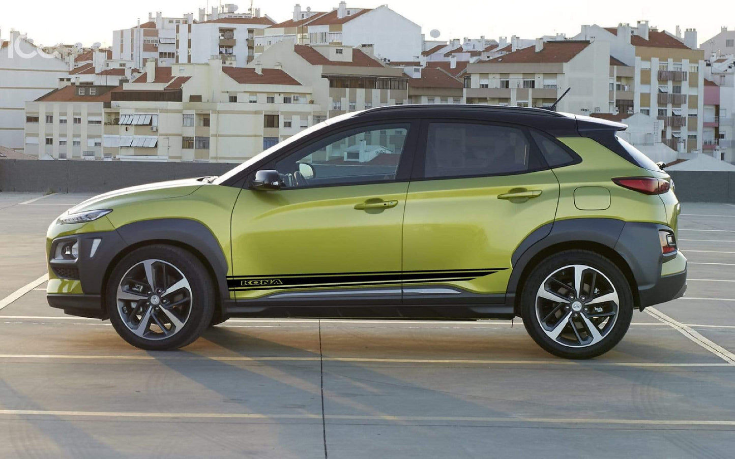 Premium Quality Vinyl Stickers Work with Hyundai Kona Car styling decals
