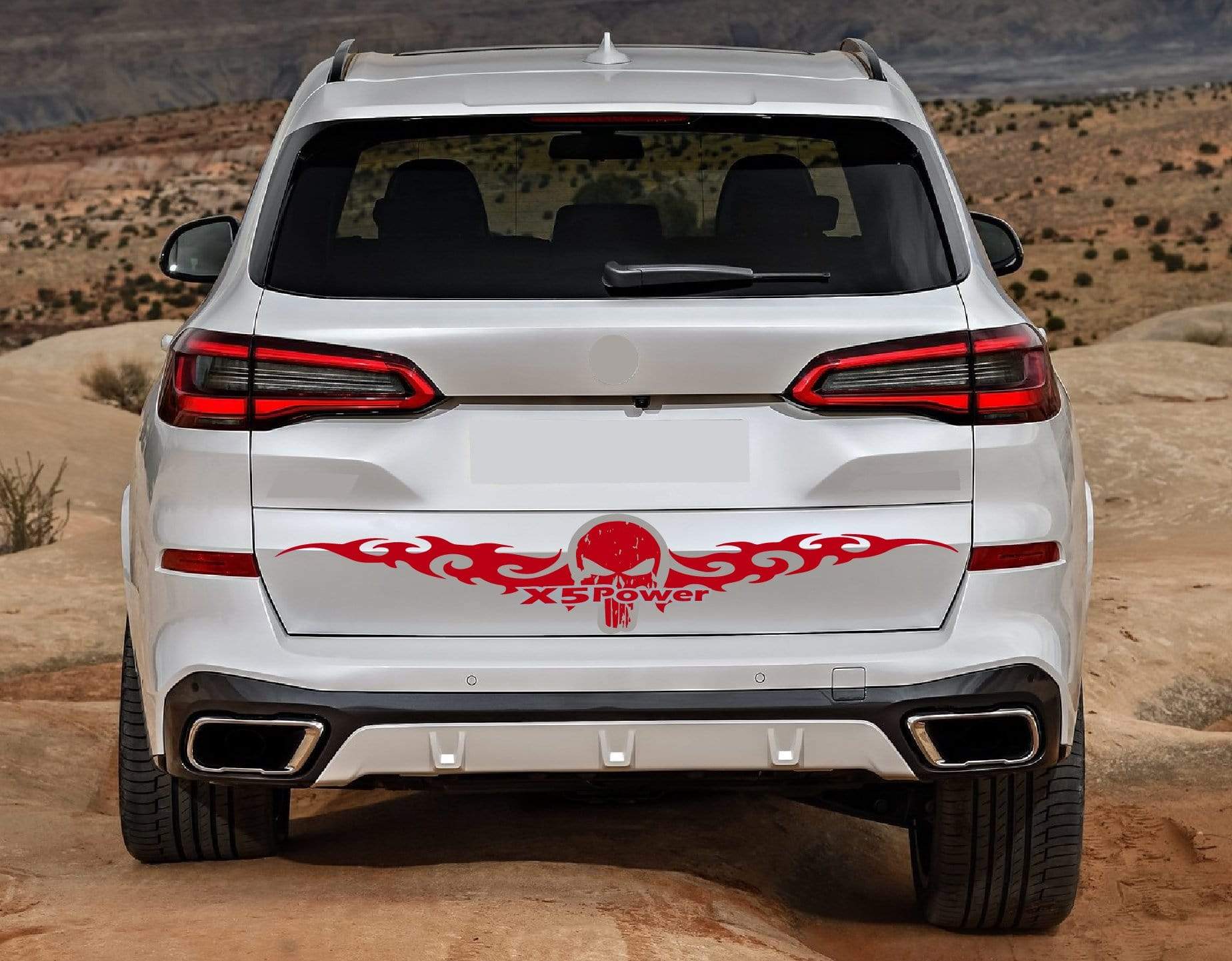 Vinyl Stickers Tailgate decals Special made  for BMW X5 - Brothers-Graphics