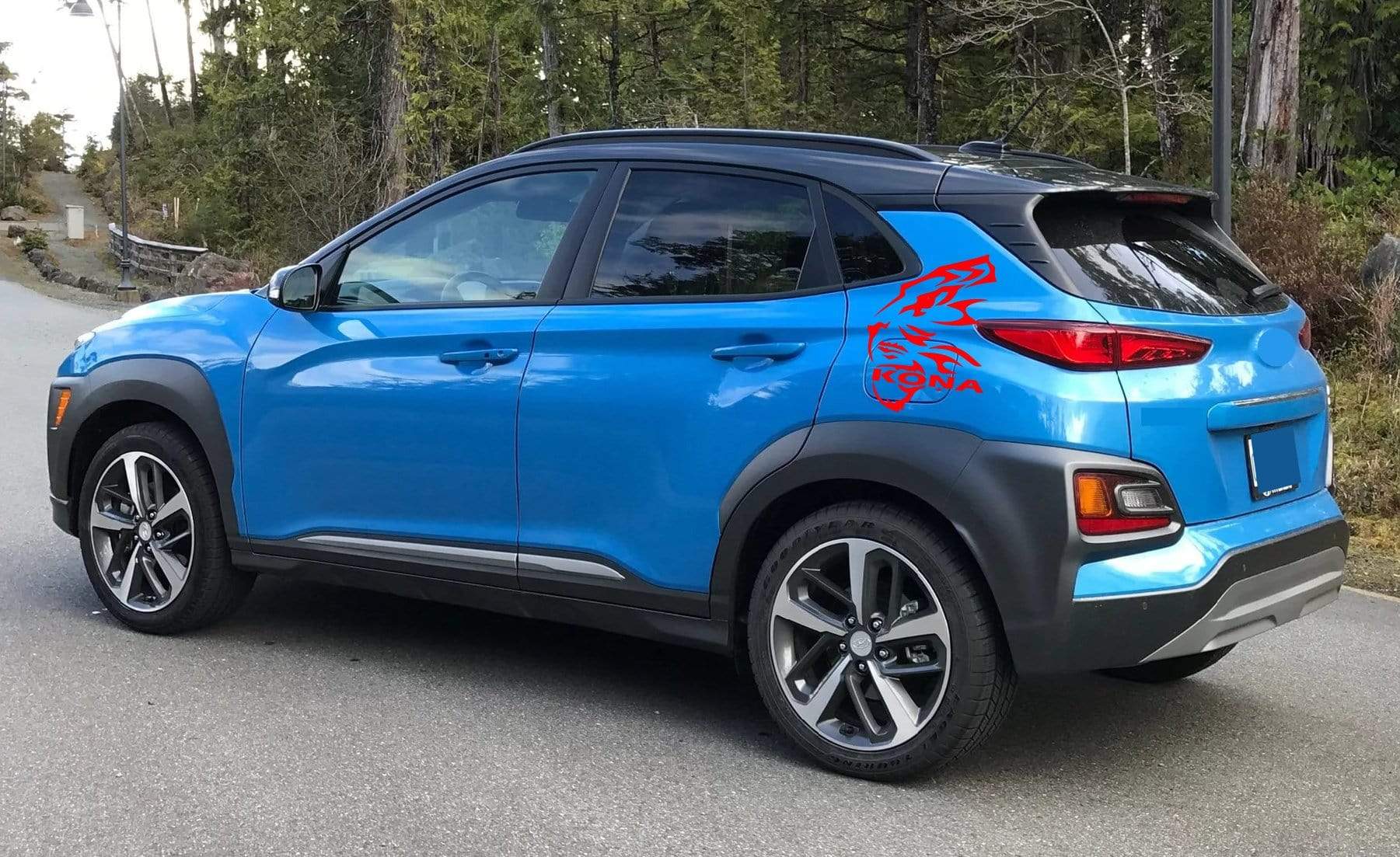 Premium Quality Stickers Compatible with Hyundai Kona New Personalized Tiger Design Vinyl car stickers, 
Automotive decals, 
Custom car stickers, 
Car styling decals, 
Graphic car stickers,  
Decorative car decals, 
Car Styling, 
Premium Quality, 
Personalized Design, 
Vehicle Enhancement, 
Sticker Street Auto, 
Stylish Exclusive, 
Easy Application, 
Worldwide Delivery