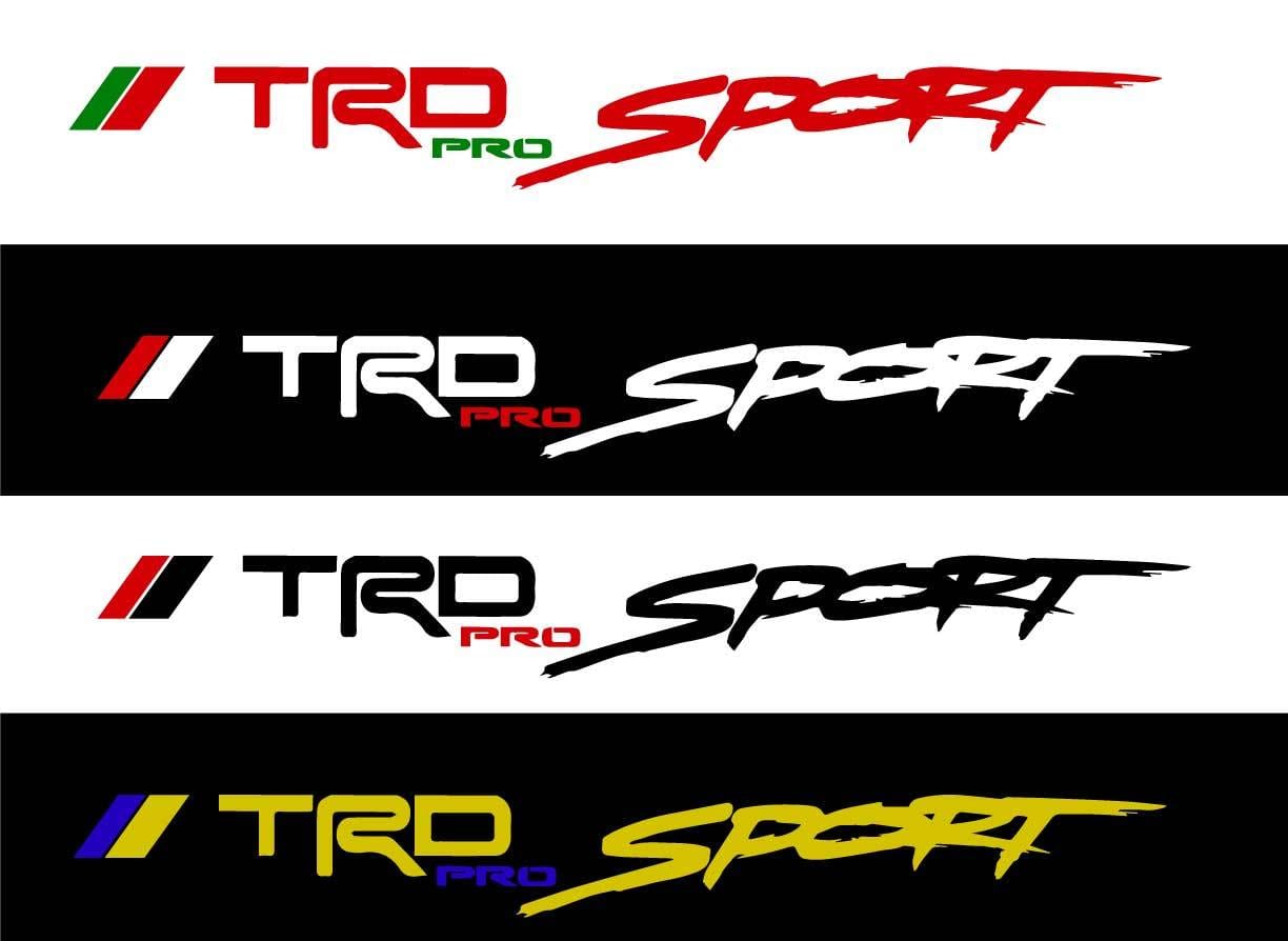 Premium Quality Windshield Decal Compatible with Toyota Tacoma Tundra TRD PRO Car window stickers